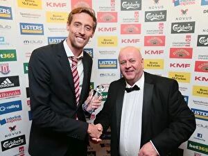 Images Dated 8th May 2014: Stoke City FC: 2014 End of Season Awards - Celebrating Success
