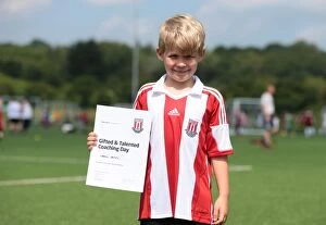 Images Dated 6th July 2013: Stoke City FC: Cultivating Young Football Stars - July 2013
