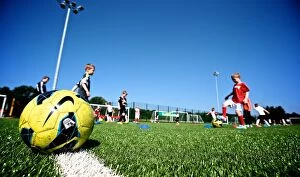 Images Dated 6th July 2013: Stoke City FC: Cultivating Young Football Stars - Gifted & Talented Program (July 2013)
