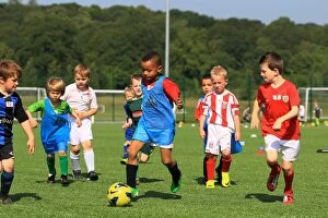 Images Dated 6th July 2013: Stoke City FC: Cultivating Young Football Stars - Summer 2013 Gifted & Talented Program