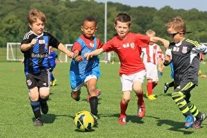 Images Dated 6th July 2013: Stoke City FC: Cultivating Young Football Stars - Gifted & Talented Program (July 2013)
