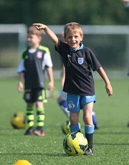 Images Dated 6th July 2013: Stoke City FC: Cultivating Young Football Talents - Summer 2013 Gifted Program