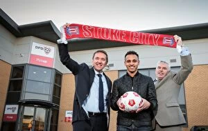 Images Dated 20th January 2015: Stoke City FC and DPD: A New Partnership at Festival Park Depot