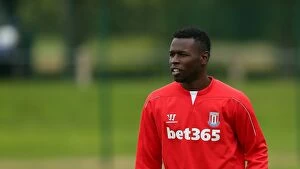 Images Dated 18th July 2014: Stoke City FC: Gearing Up for Football Action - Pre-Season Training 2014