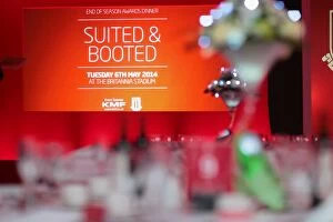 Images Dated 8th May 2014: Stoke City FC: Honoring Champions at the 2014 End-of-Season Awards Dinner