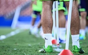 Images Dated 2nd October 2013: Stoke City FC Pre-Season USA Tour: Unveiling the Mystery of Crystal Palace's Legs (13-14)