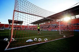 Images Dated 24th July 2013: Stoke City FC: Pre-Season USA Tour - Training Sessions with Houston Dynamo and Passionate Fans