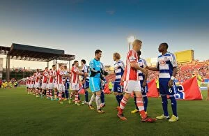 Images Dated 2nd October 2013: Stoke City FC: Pre-Season USA Tour - Uniting Teams before the Battle Begins