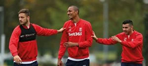 Images Dated 12th September 2014: Stoke City FC: September 2014 Training at Clayton Wood