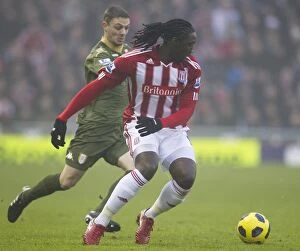 Images Dated 28th December 2010: Stoke City FC Suffer 2-0 Defeat at Home Against Fulham