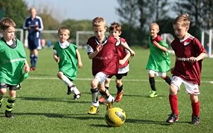 Images Dated 6th July 2013: Stoke City FC: Summer Gifted & Talented Football Program for Young Stars (July 2013)