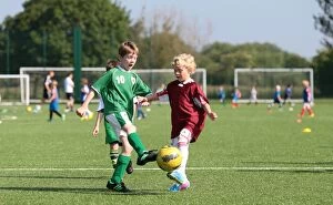 Images Dated 6th July 2013: Stoke City FC: Summer Program 2013 - Nurturing Young Football Talents