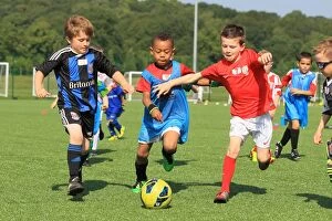 Images Dated 6th July 2013: Stoke City FC: Summer Program 2013 - Nurturing Young Footballing Talents