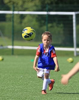 Images Dated 6th July 2013: Stoke City FC: Summer Program 2013 - Nurturing Young Football Talents