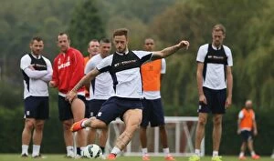 Images Dated 12th September 2014: Stoke City FC: Training at Clayton Wood, September 2014