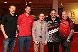 Images Dated 7th December 2013: Stoke City FC: Unforgettable Darts Night - November 26, 2013