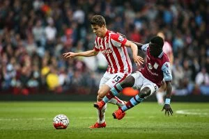 Images Dated 24th October 2015: Stoke City FC vs. Watford: Clash at the Bet365 Stadium - October 24, 2015