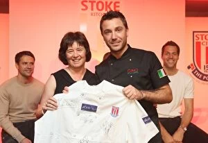 Images Dated 9th October 2012: Stoke City Football Club and Ginos Stoke Kitchen 2012: A Flavorful Partnership