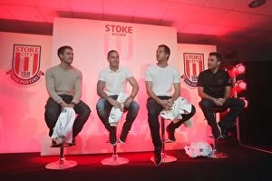 Images Dated 9th October 2012: Stoke City Football Club at Ginos Stoke Kitchen (2012)