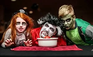Images Dated 31st October 2014: stoke city football club - Halloween party in the Waddington Suite at the Britannia stadium 27th