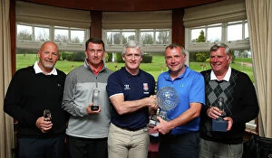 Images Dated 21st April 2015: Stoke City Football Club: Swinging for Success at 2015 Golf Day - April 15th