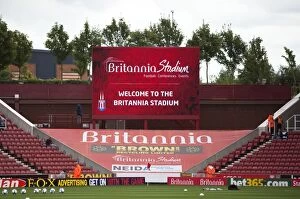 Images Dated 29th August 2009: Stoke City Football Club: Unity and Pride at Britannia Stadium
