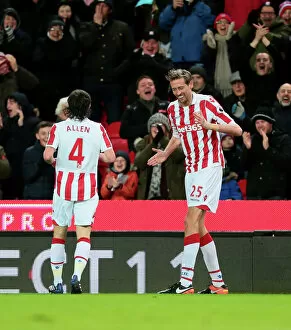 Peter Crouch Collection: Stoke City v Everton 1st February 2017