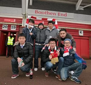 Fans Collection: Stoke City v Everton