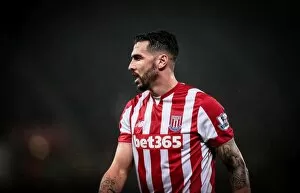 Geoff Cameron Collection: Stoke City v Liverpool