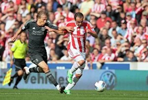 Past Players Collection: Stoke City v Liverpool