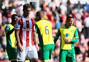 Images Dated 10th October 2013: Stoke City v Norwich City