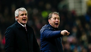 Mark Hughes Collection: Stoke City v West Bromwich Albion