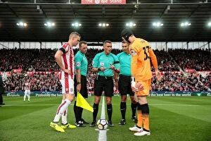 Images Dated 19th August 2017: Stoke City vs Arsenal Clash: August 19, 2017 at bet365 Stadium