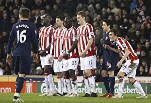 Images Dated 27th February 2010: Stoke City vs Arsenal: Clash at the Bet365 Stadium - February 27, 2010