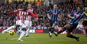 Images Dated 11th December 2010: Stoke City vs Blackpool: Clash at the Bet365 Stadium - December 11, 2010