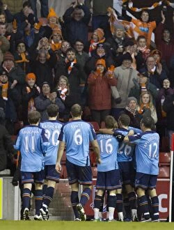 Images Dated 11th December 2010: Stoke City vs Blackpool: A Football Battle at the Bet365 Stadium - December 11, 2010