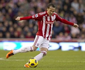 Images Dated 15th January 2011: Stoke City vs Bolton Wanderers: Clash at the Bet365 Stadium (January 15, 2011)