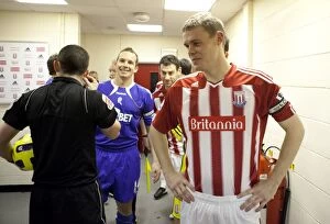 Ryan Shawcross Collection: Stoke City vs Bolton Wanderers Clash: January 15, 2011 (Bet365 Stadium)