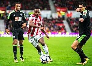 Images Dated 21st October 2017: Stoke City vs Bournemouth: Barclays Premier League Battle in Stoke-on-Trent, England