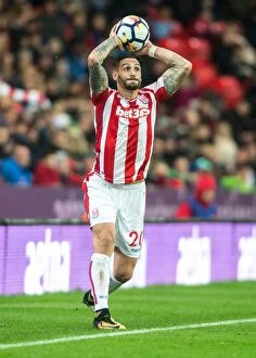 Images Dated 21st October 2017: Stoke City vs Bournemouth: Barclays Premier League Battle in Stoke-on-Trent, England
