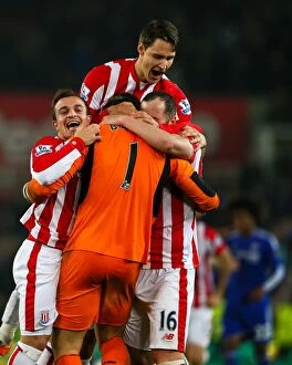 Images Dated 11th November 2015: Stoke City vs Chelsea Clash: Battle at Bet365 Stadium - October 27, 2015