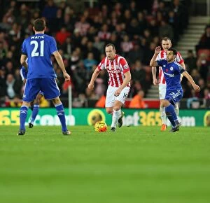 Images Dated 9th December 2015: Stoke City vs Chelsea: Clash at the Bet365 Stadium - November 7, 2015