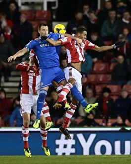 Images Dated 11th December 2013: Stoke City vs Chelsea: Clash at the Bet365 Stadium (December 7, 2013)