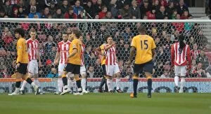 Images Dated 1st May 2012: Stoke City vs Everton: Clash at the Bet365 Stadium (May 1, 2012)