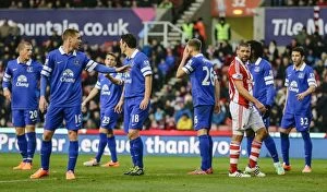 Stoke City v Everton Collection: Stoke City vs Everton: Clash at the Bet365 Stadium - New Year's Day 2014