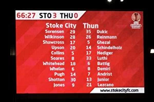 Stoke City v FC Thun Collection: Stoke City vs FC Thun: Europa League Showdown (August 25, 2011)