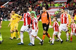 Images Dated 13th December 2008: Stoke City vs Fulham: Clash at the Bet365 Stadium (December 13, 2008)