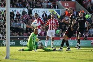 Stoke City v Fulham Collection: Stoke City vs Fulham: Clash at the Bet365 Stadium - October 15, 2011