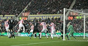 Images Dated 24th November 2012: Stoke City vs Fulham: Clash at the Bet365 Stadium (November 24, 2012)