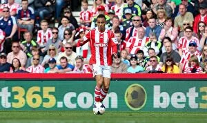 Images Dated 13th May 2014: Stoke City vs Fulham: Showdown at the Bet365 Stadium - May 3, 2014